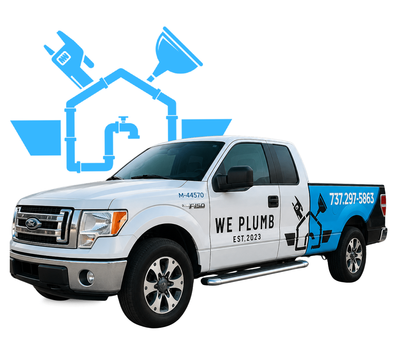 We Plumb vehicle